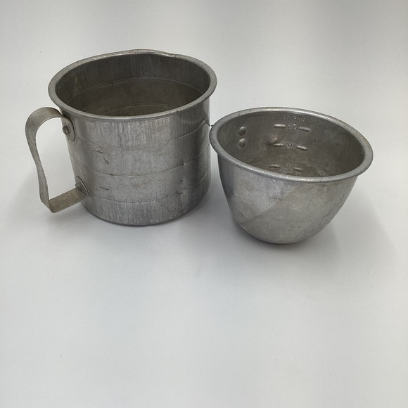 Other - Vintage Aluminum Measuring Cup Set Kitchenware Baking Tool